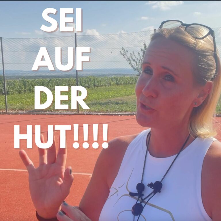 SEI AUF DER HUT(!) bei diesen 🎾Spielständen